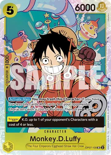 Monkey.D.Luffy OP07-109 (Reprint)