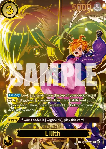 Lilith OP07-111 (Alternate art)