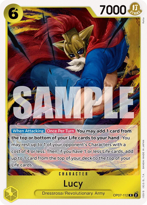 Lucy OP07-112 – One Piece Card Game Character