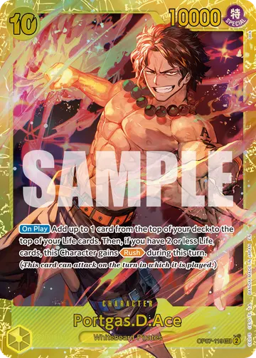 Portgas.D.Ace OP07-119 (Reprint)