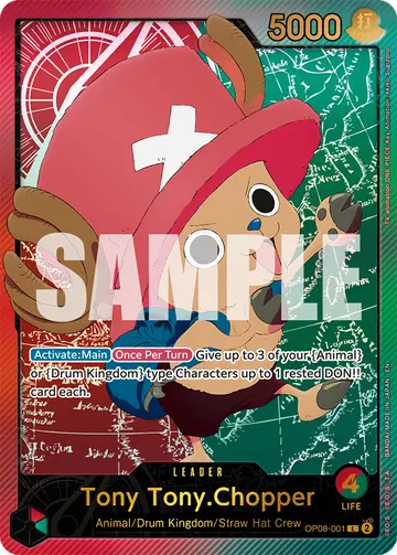 Tony Tony.Chopper OP08-001 (Alternate art)