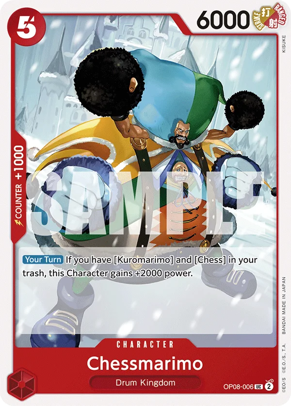 Chessmarimo OP08-006 – One Piece Card Game Character