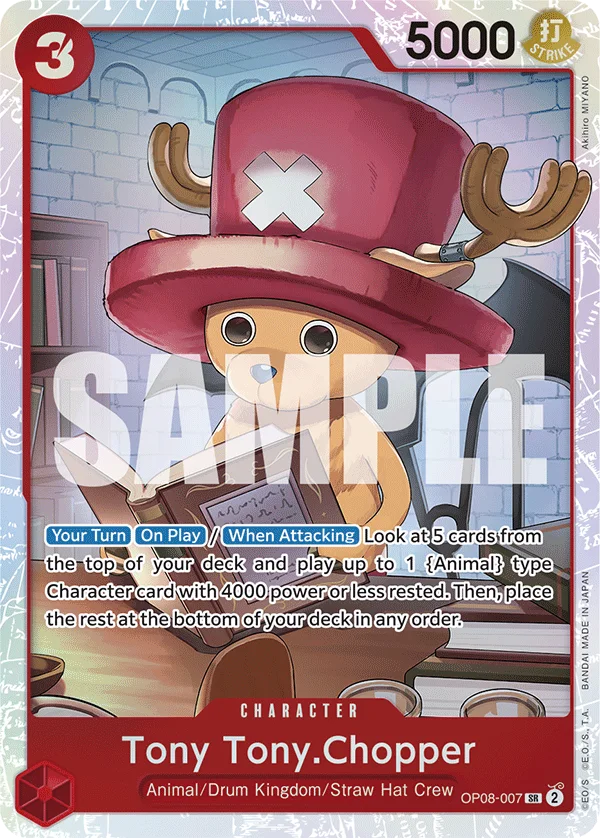 Tony Tony.Chopper OP08-007 – One Piece Card Game Character