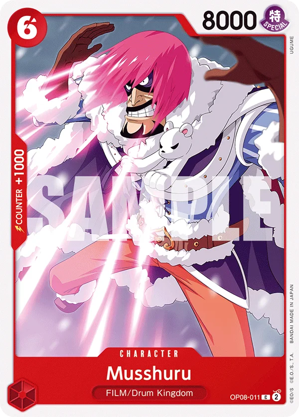 Musshuru OP08-011 – One Piece Card Game Character