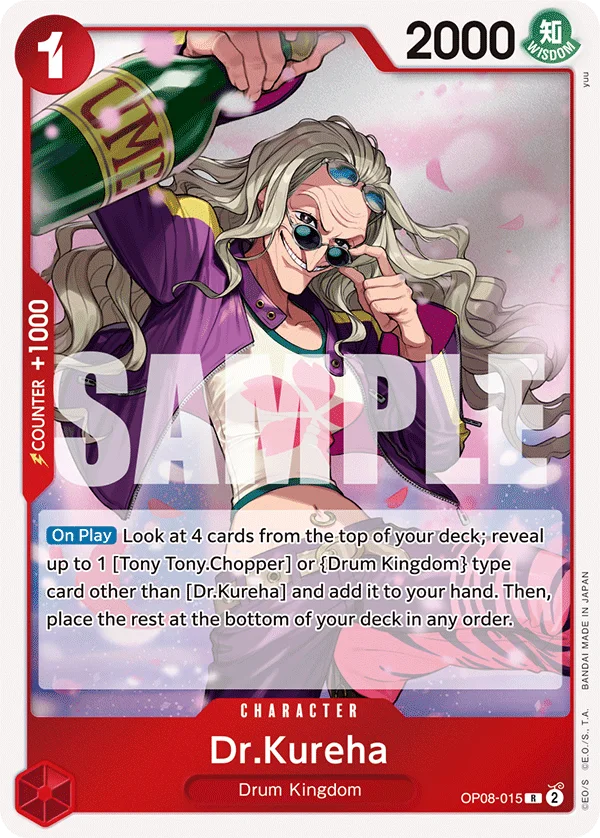 Dr.Kureha OP08-015 – One Piece Card Game Character