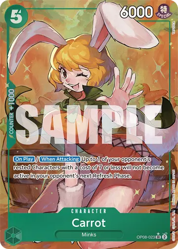 Carrot OP08-023 (Alternate art)