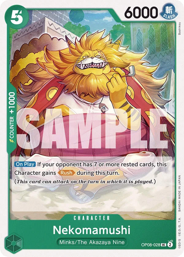 Nekomamushi OP08-028 – One Piece Card Game Character