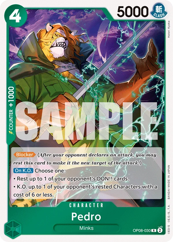 Pedro OP08-030 – One Piece Card Game Character