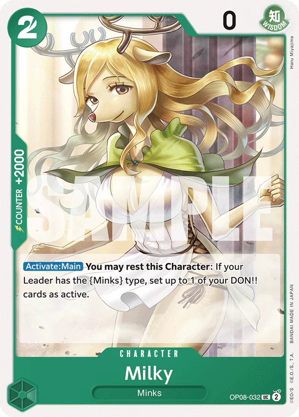 Milky OP08-032 – One Piece Card Game Character