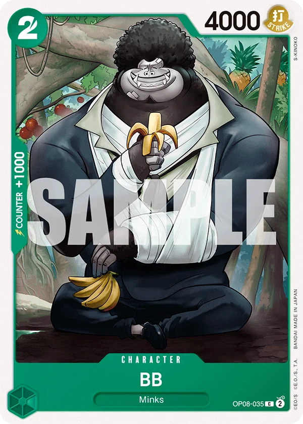 BB OP08-035 – One Piece Card Game Character