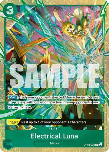 Electrical Luna OP08-036 (Alternate art)