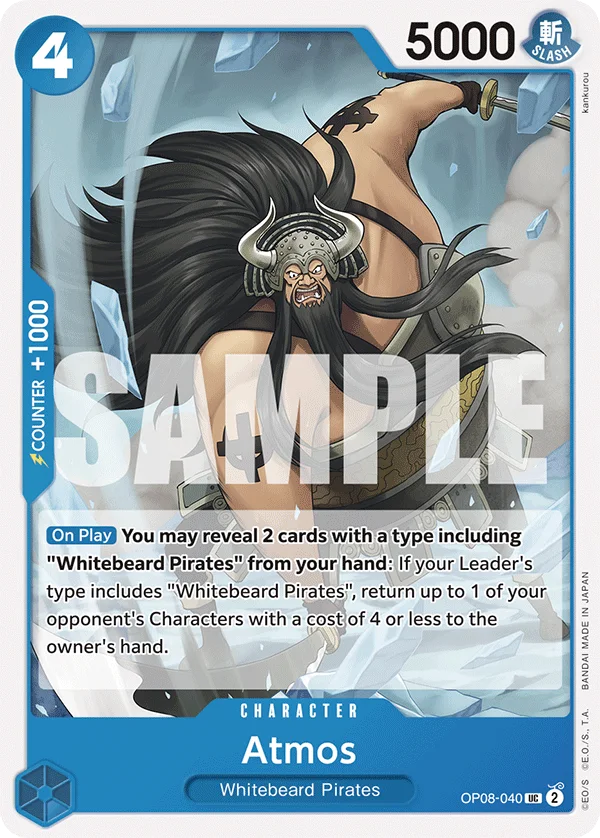 Atmos OP08-040 – One Piece Card Game Character
