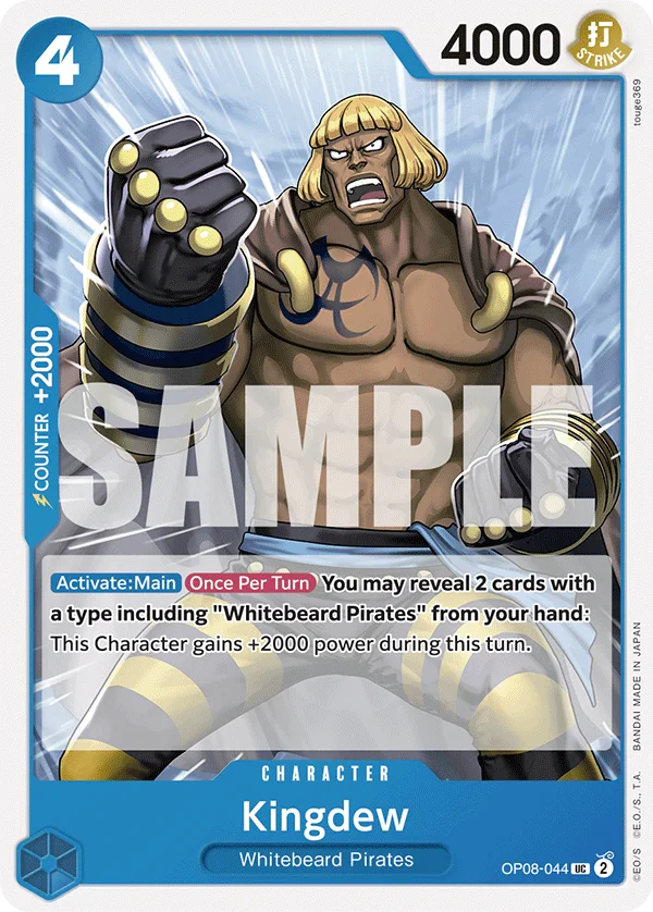 Kingdew OP08-044 – One Piece Card Game Character