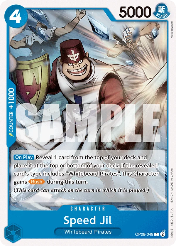 Speed Jil OP08-049 – One Piece Card Game Character