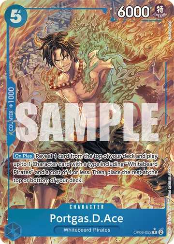 Portgas.D.Ace OP08-052 (Alternate art)