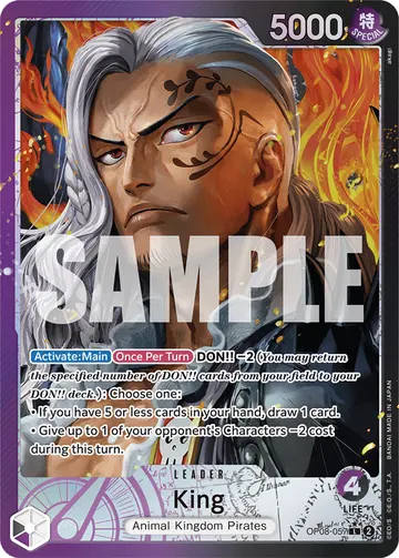 King OP08-057 (Alternate art)