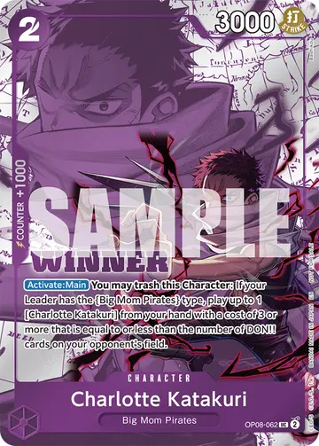 Charlotte Katakuri OP08-062 (Alternate art)
