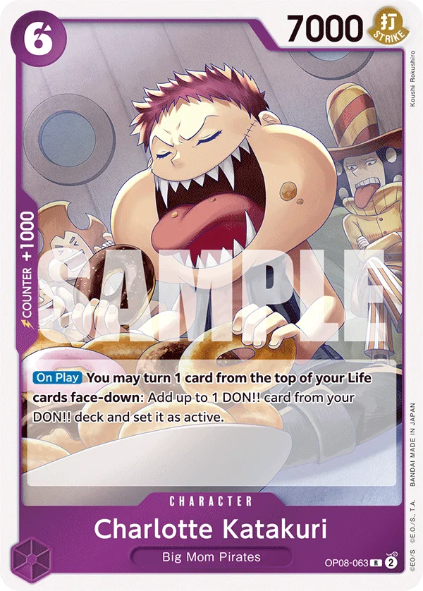 Charlotte Katakuri OP08-063 – One Piece Card Game Character