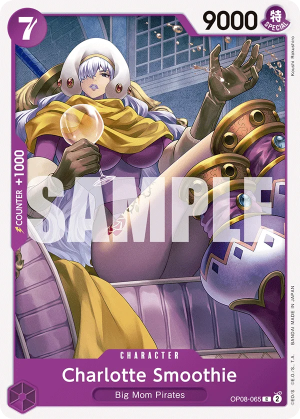Charlotte Smoothie OP08-065 – One Piece Card Game Character