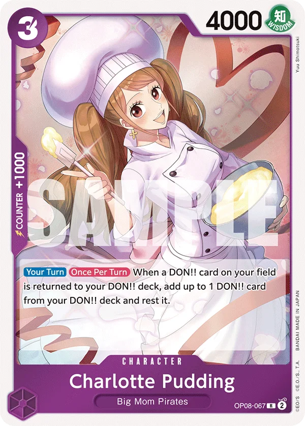 Charlotte Pudding OP08-067 – One Piece Card Game Character
