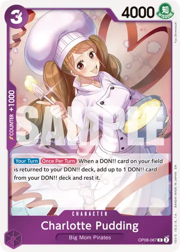 Charlotte Pudding OP08-067 (Reprint)