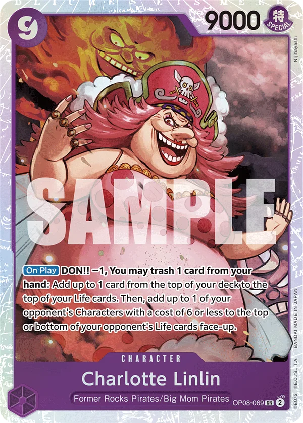 Charlotte Linlin OP08-069 – One Piece Card Game Character