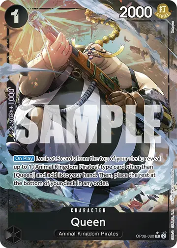 Queen OP08-080 (Alternate art)