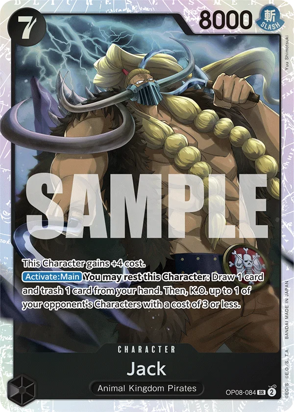 Jack OP08-084 – One Piece Card Game Character