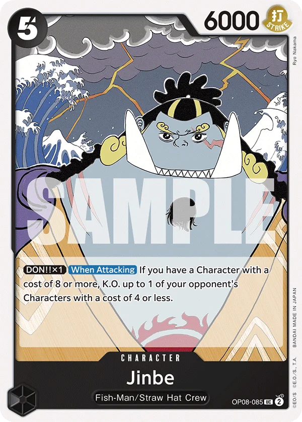 Jinbe OP08-085 – One Piece Card Game Character
