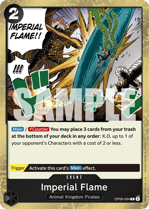 Imperial Flame OP08-094 – One Piece Card Game Event