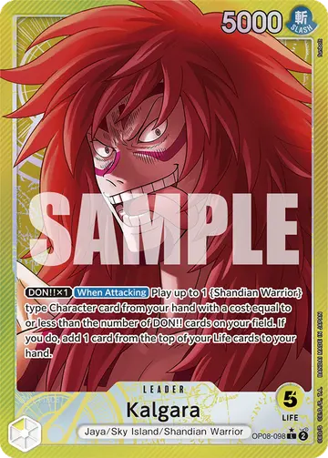 Kalgara OP08-098 (Alternate art)