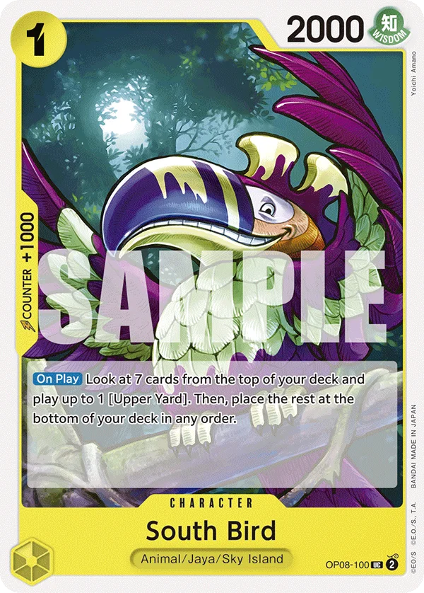 South Bird OP08-100 – One Piece Card Game Character
