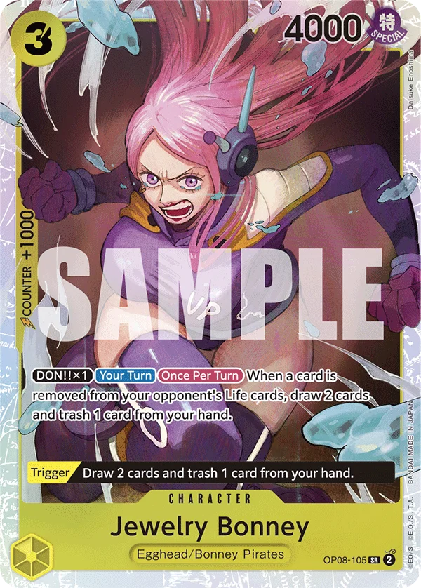 Jewelry Bonney OP08-105 – One Piece Card Game Character