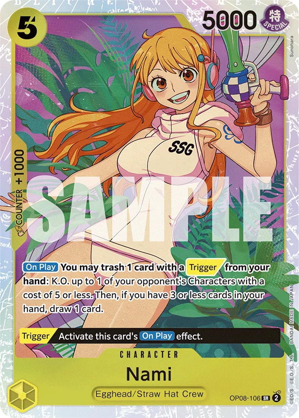 Nami OP08-106 – One Piece Card Game Character