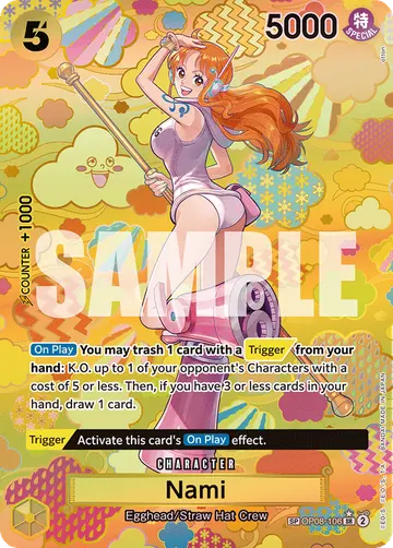 Nami OP08-106 (Alternate art)