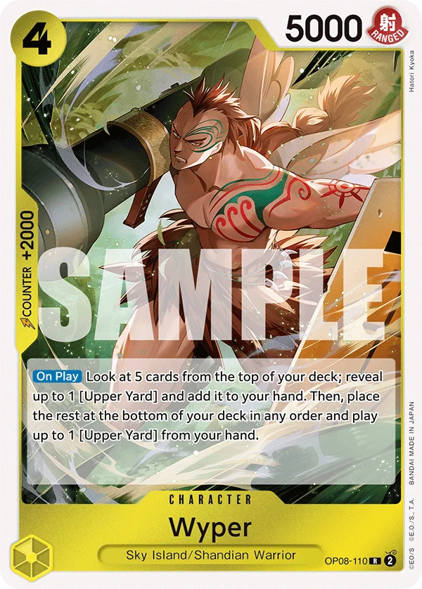 Wyper OP08-110 – One Piece Card Game Character