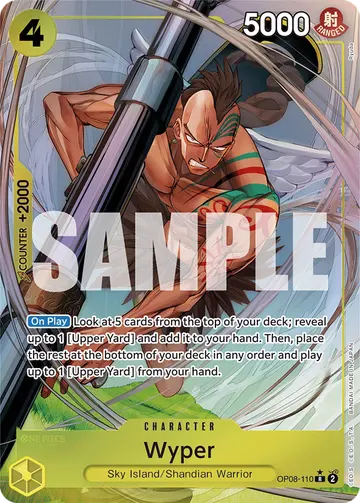 Wyper OP08-110 (Alternate art)