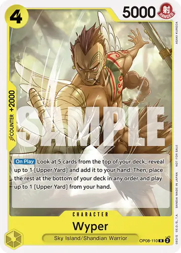 Wyper OP08-110 (Alternate art)