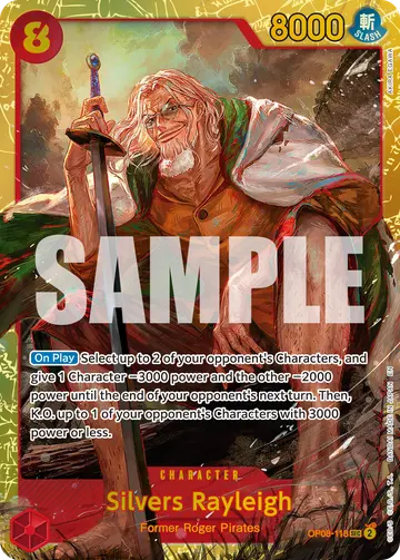 Silvers Rayleigh OP08-118 (Reprint)