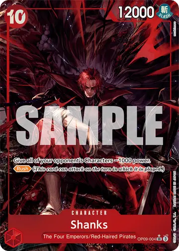 Shanks OP09-004 (Alternate art)
