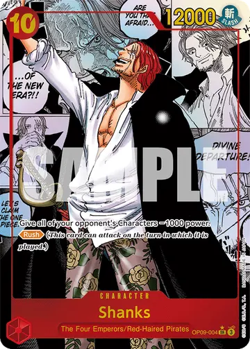 Shanks OP09-004 (Alternate art)