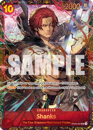 Shanks OP09-004 (Alternate art)