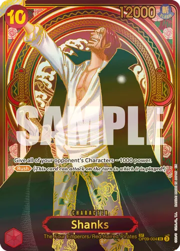 Shanks OP09-004 (Alternate art)