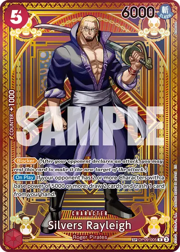 Silvers Rayleigh OP09-005 (Alternate art)