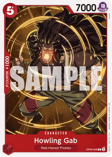 Howling Gab OP09-006 (Reprint)