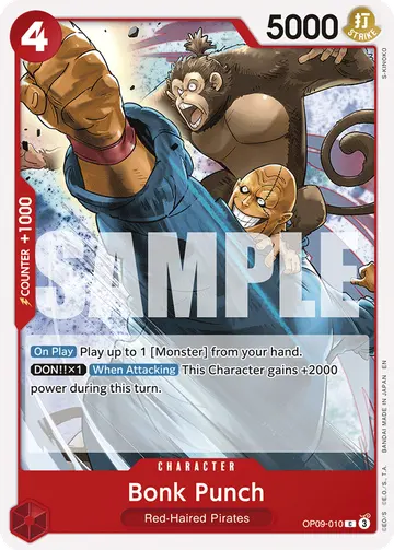Bonk Punch OP09-010 (Reprint)