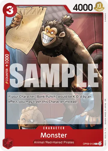Monster OP09-012 (Reprint)