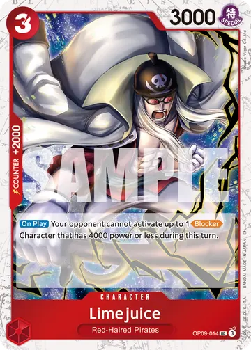 Limejuice OP09-014 (Alternate art)
