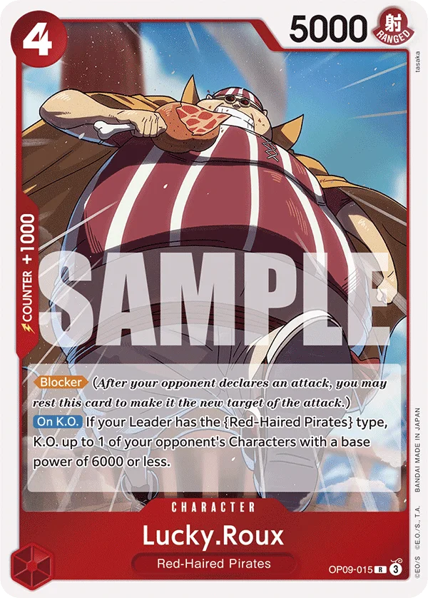 Lucky.Roux OP09-015 – One Piece Card Game Character