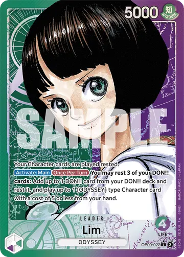 Lim OP09-022 (Alternate art)